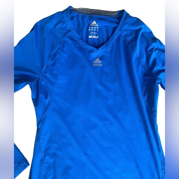 Adidas techfit climalite Womens activewear shirt Sz medium - Picture 2 of 8